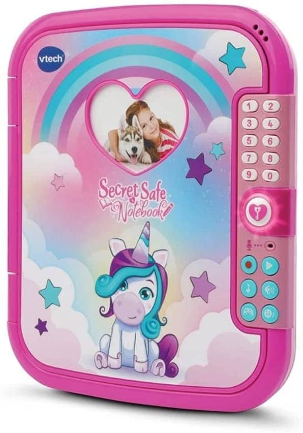 LeapFrog - Secret Safe Notebook - Electronic Educational Diary Pink - VTech