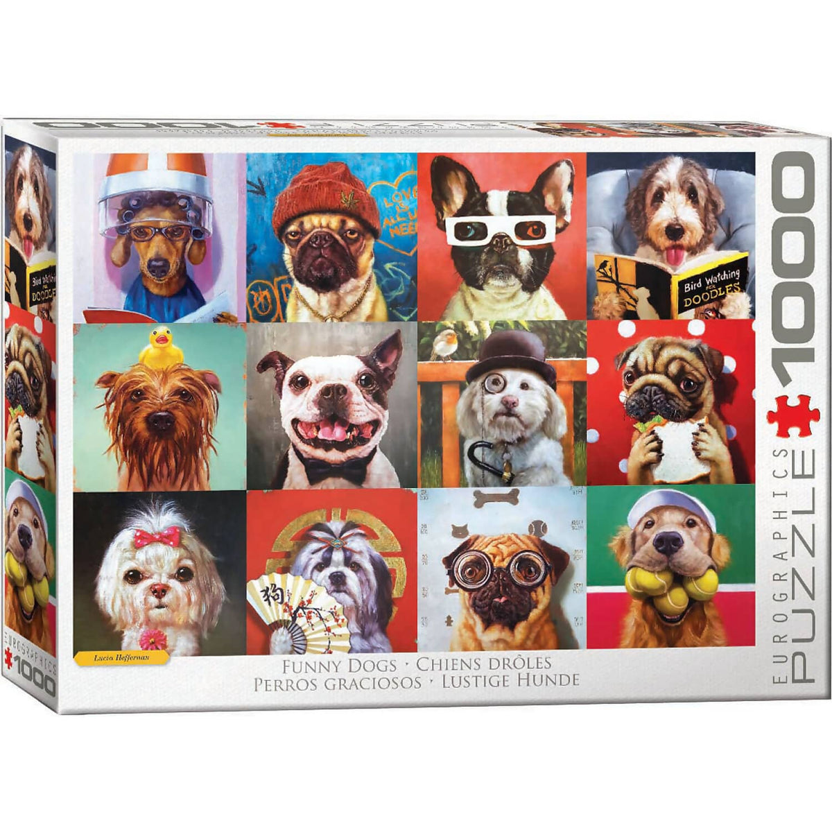 EuroGraphics - Funny Dogs - Jigsaw Puzzle 1000 Pieces