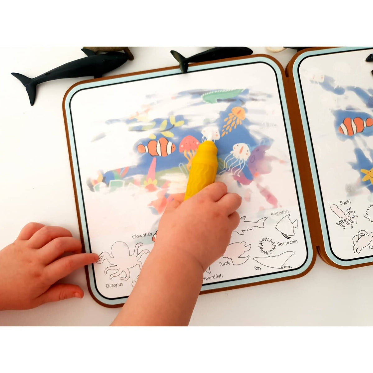 mierEdu - Magic Water Doodle Book Sea World
