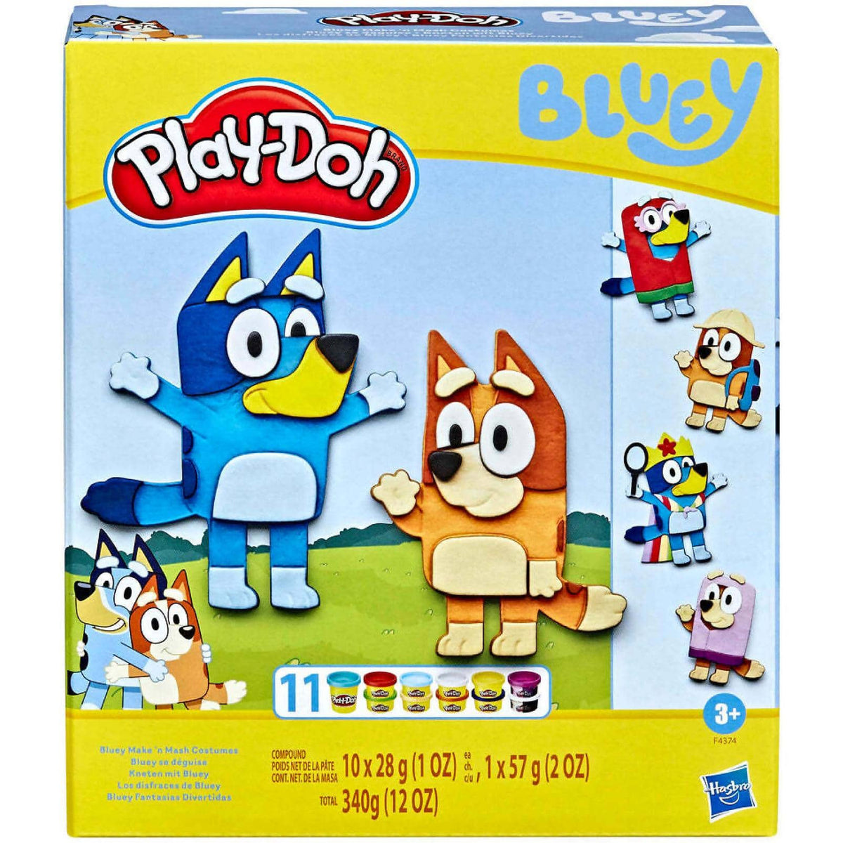 Play-Doh - Bluey Make 'n Mash Costumes