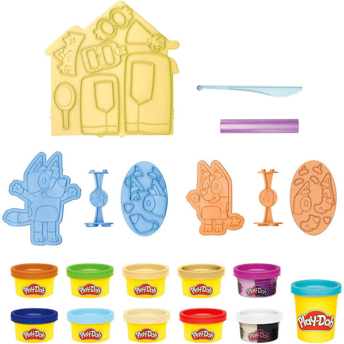 Play-Doh - Bluey Make 'n Mash Costumes
