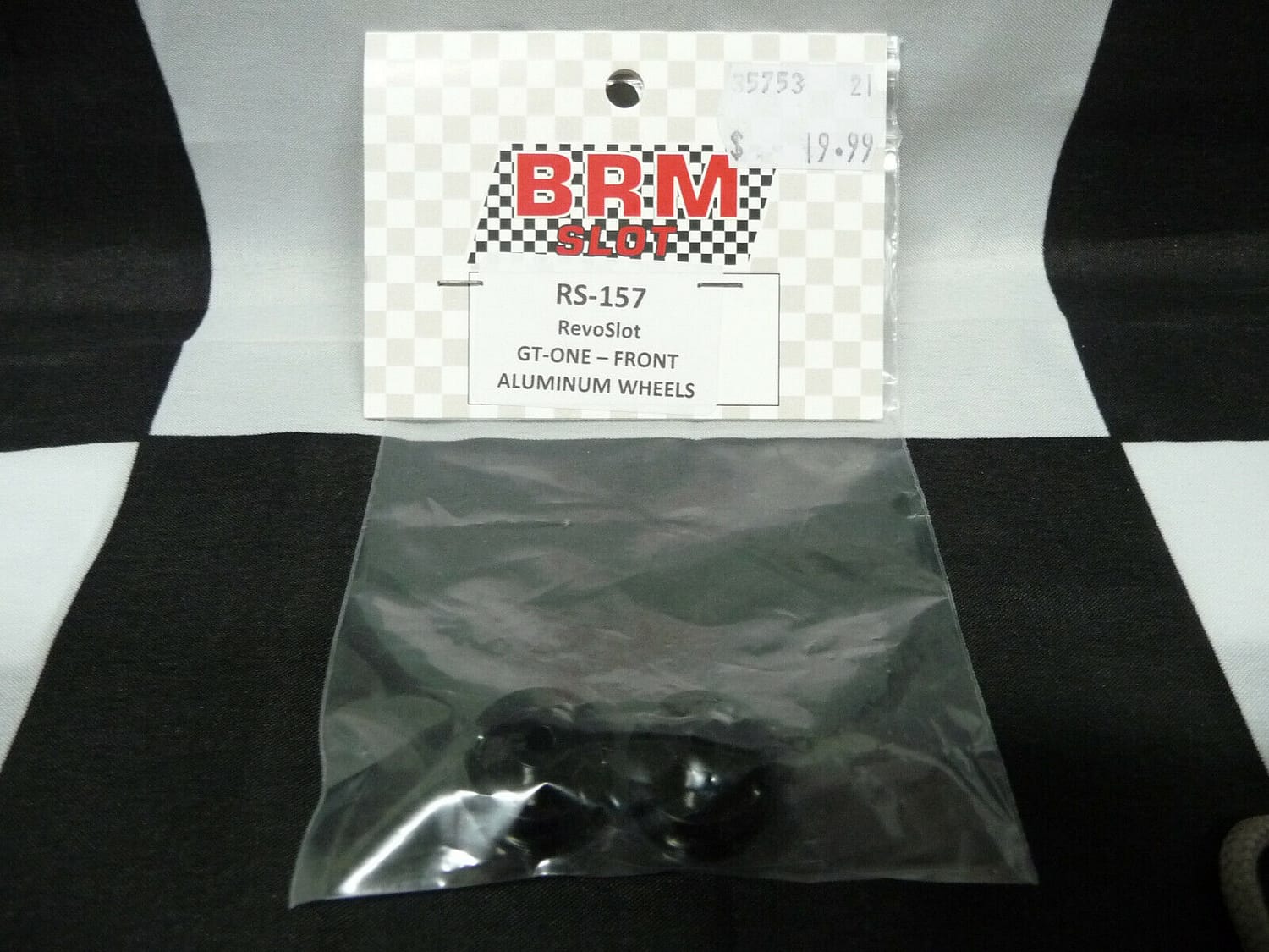 BRM - SLOT RS-157 REVOSLOT TOYOTA GT ONE - FRONT ALUMINIUM WHEELS