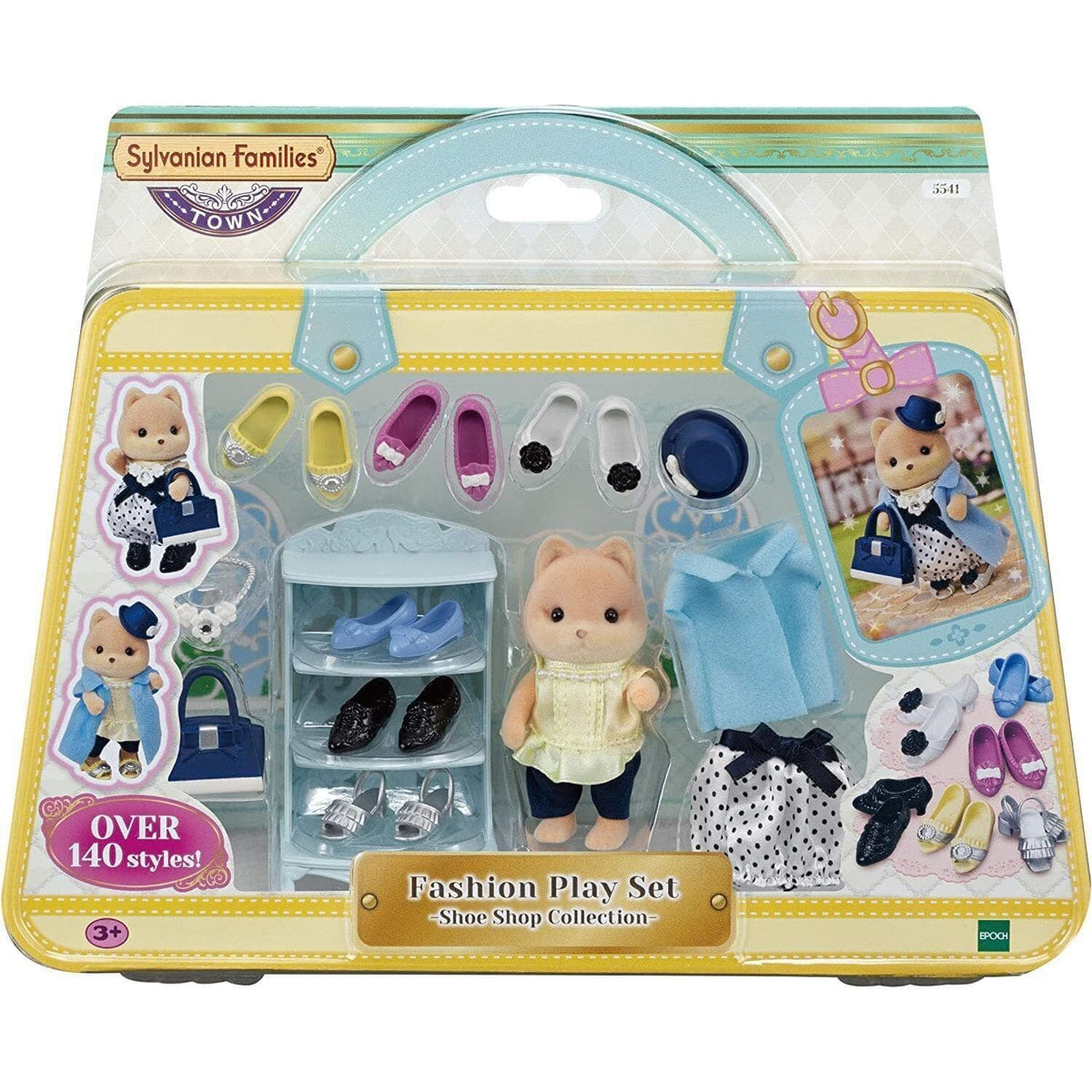 Sylvanian Families - Fashion  Playset  Shoe Shop Collection Animal Doll Playset