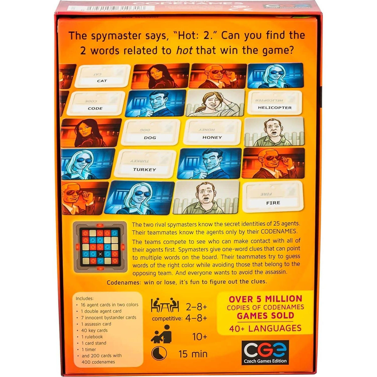 Cge - Codenames Game