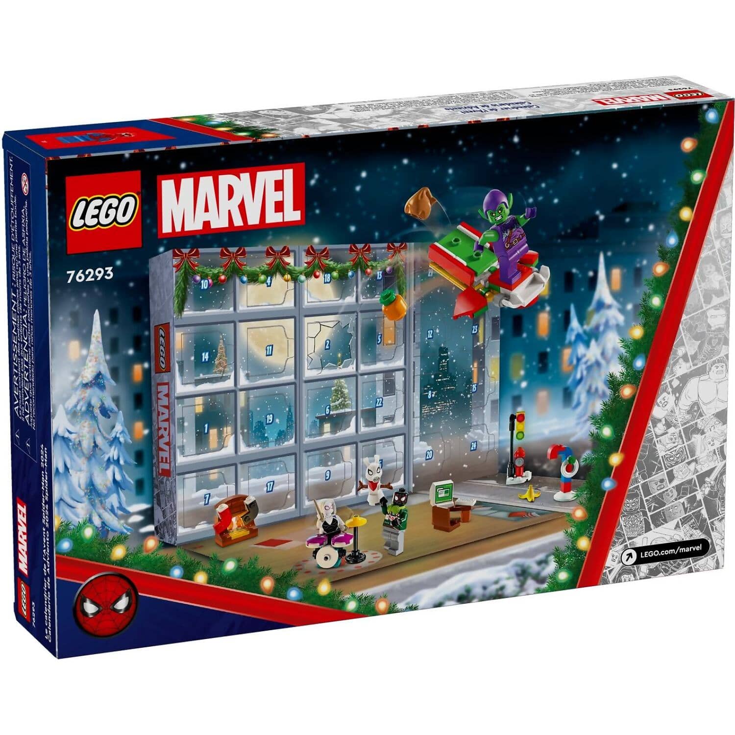 LEGO® 76293 Spider-Man 2024 Advent Calendar - Marvel Superheroes