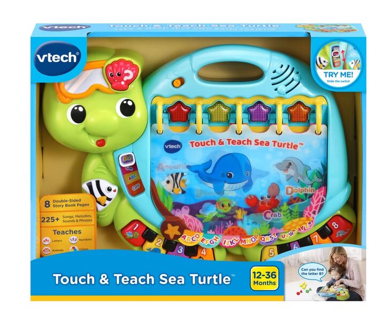 VTech - Touch & Teach Sea Turtle