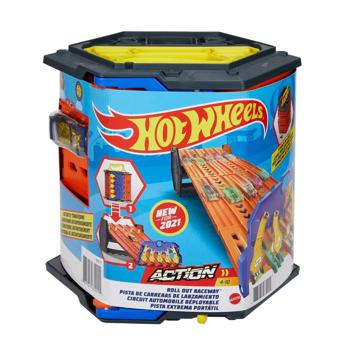 Hot Wheels - Roll Out Raceway Track Set Mattel