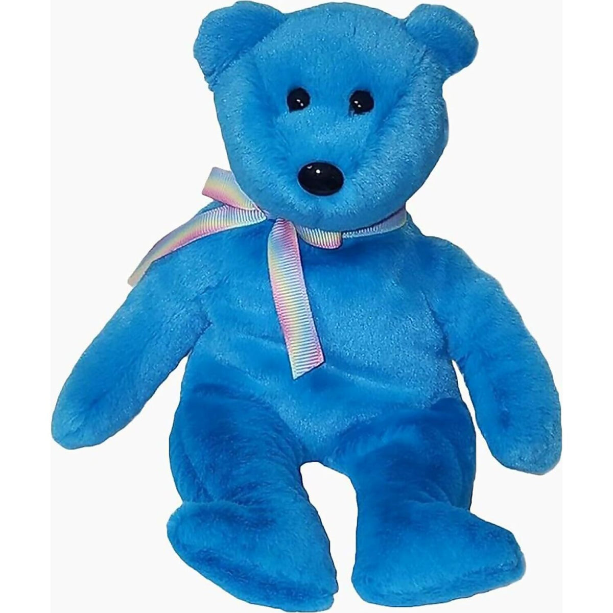 Ty - Beanie Babies - Teddy 2 Blue Bear 23cm