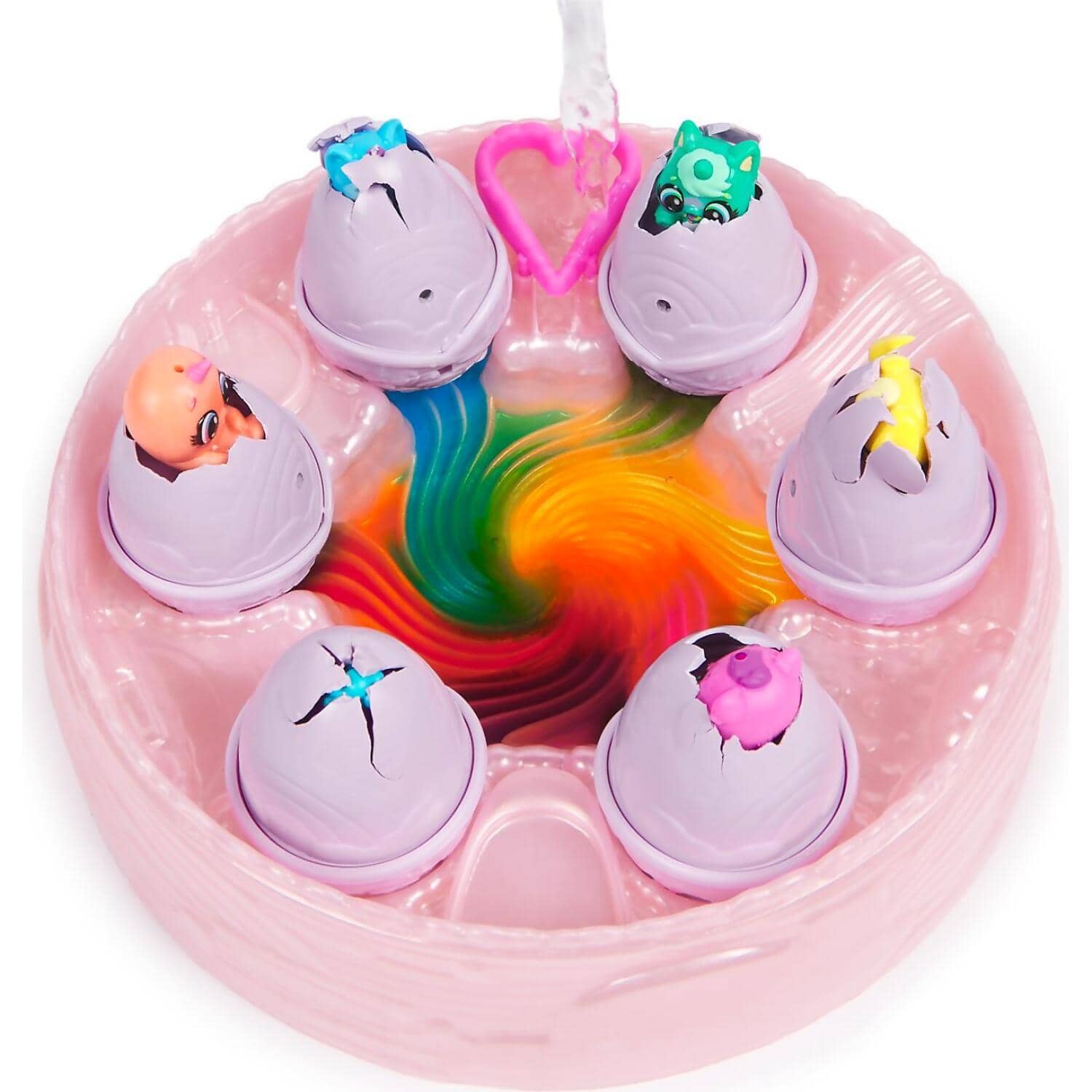 Hatchimals - Alive - Rainbow Hatchery Toy With 6 Mini Figures
