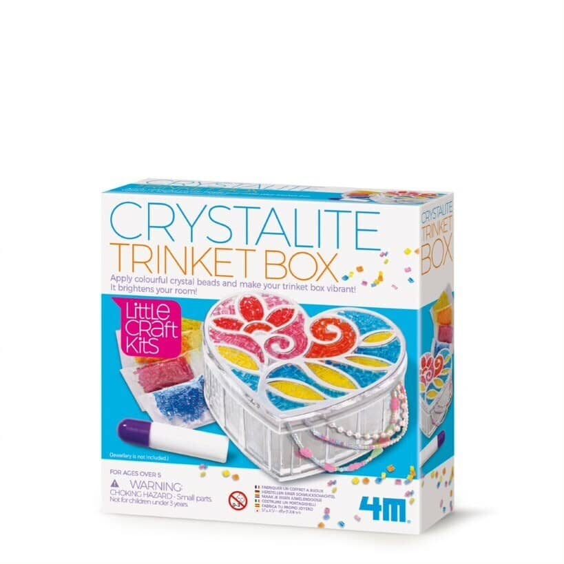 4M - Little Craft - Crystalite Trinket Box - Johnco