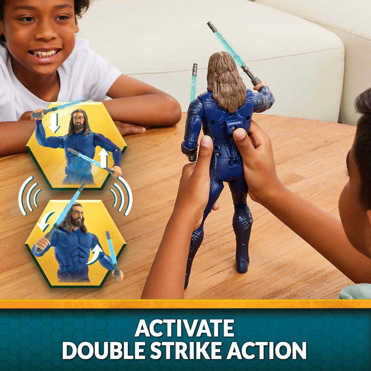 DC - Comics - Double Strike Aquaman And The Lost Kingdom 12-inch Figure