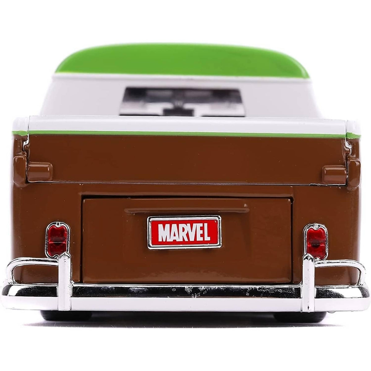 JADA TOYS - MARVEL 1963 VOLKSWAGON BUS PICKUP WITH GROOT 1:24 SCALE DIECAST VEHICLE & FIGURE SET