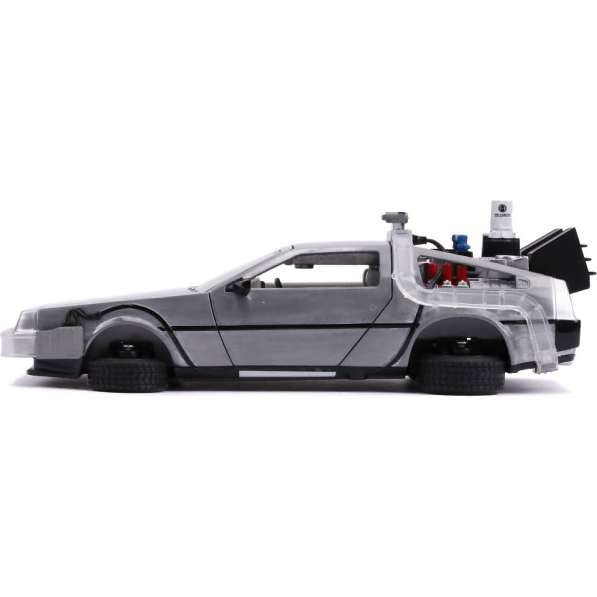 JADA TOYS - BACK TO THE FUTURE PART II DELOREAN TIME MACHINE 1:24 SCALE DIECAST VEHICLE