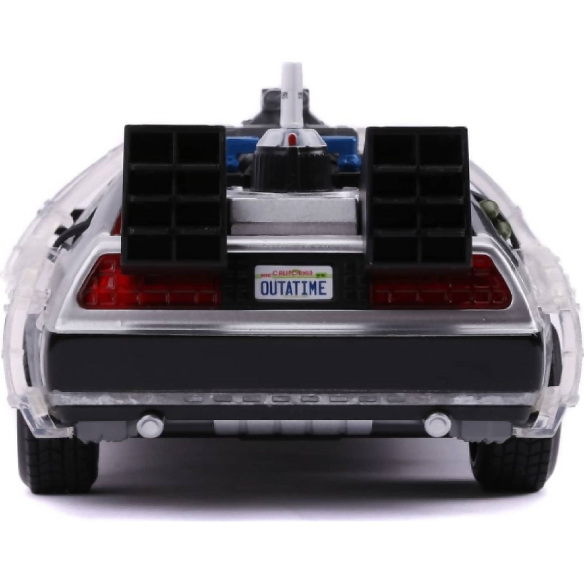 JADA TOYS - BACK TO THE FUTURE PART II DELOREAN TIME MACHINE 1:24 SCALE DIECAST VEHICLE