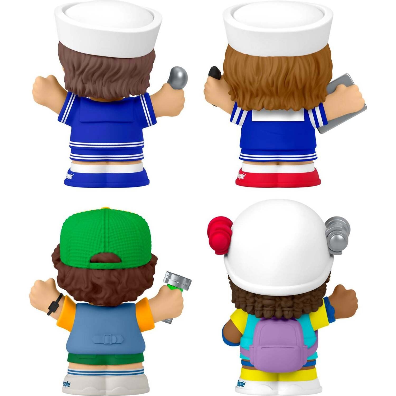 Fisher-Price - Little People Collector Stranger Thing Scoops Troop Special Edition Set 4 Figures