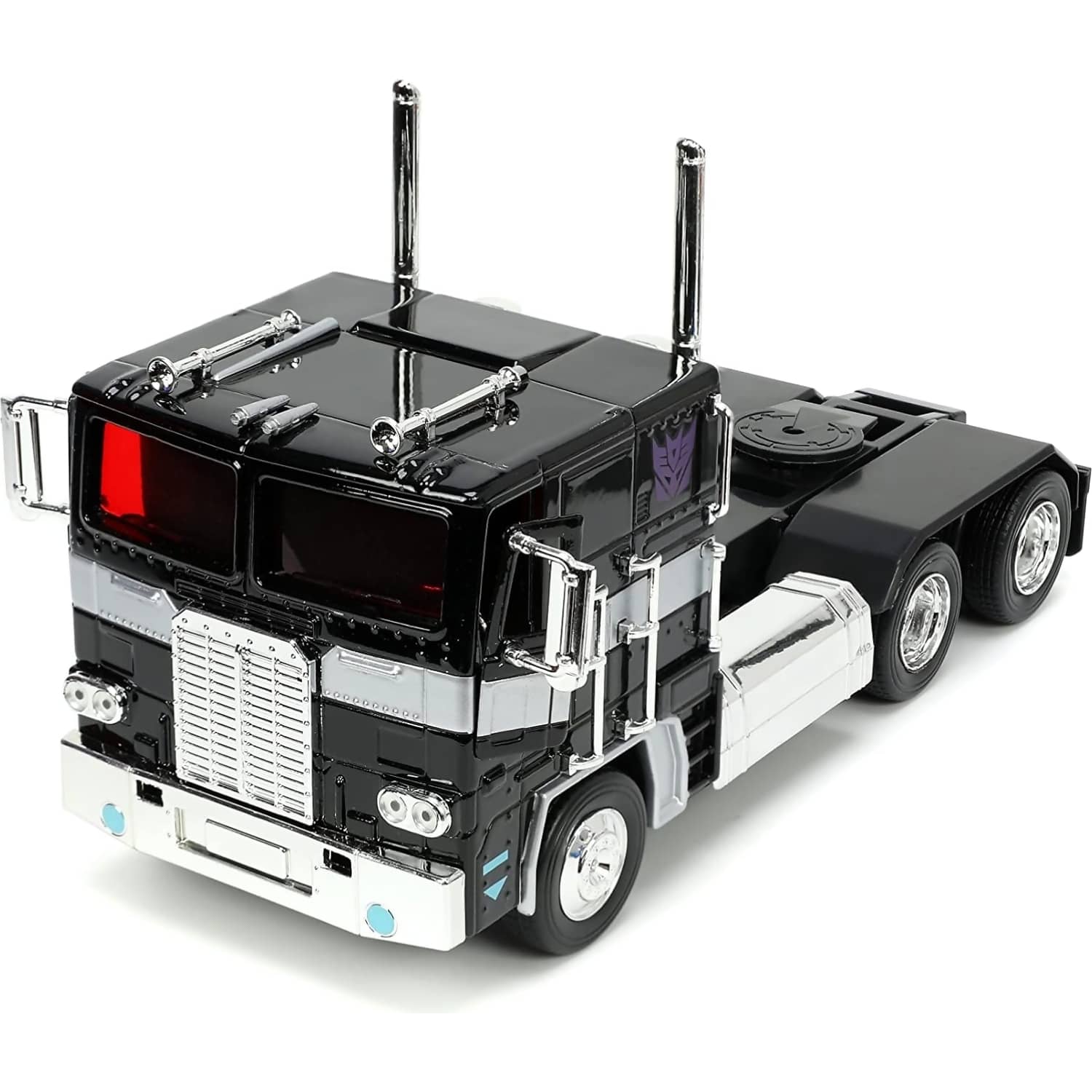 JADA TOYS - TRANSFORMERS DECEPTICON NEMESIS PRIME BLACK 1:24 SCALE DIECAST VEHICLE