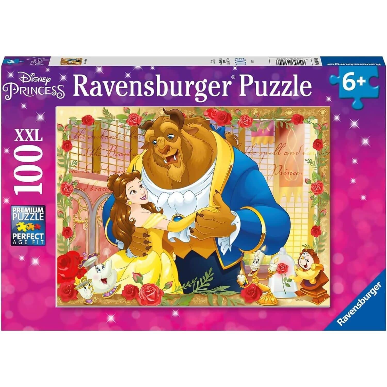 Ravensburger - Disney Belle & Beast Jigsaw Puzzle XXL 100 Pieces