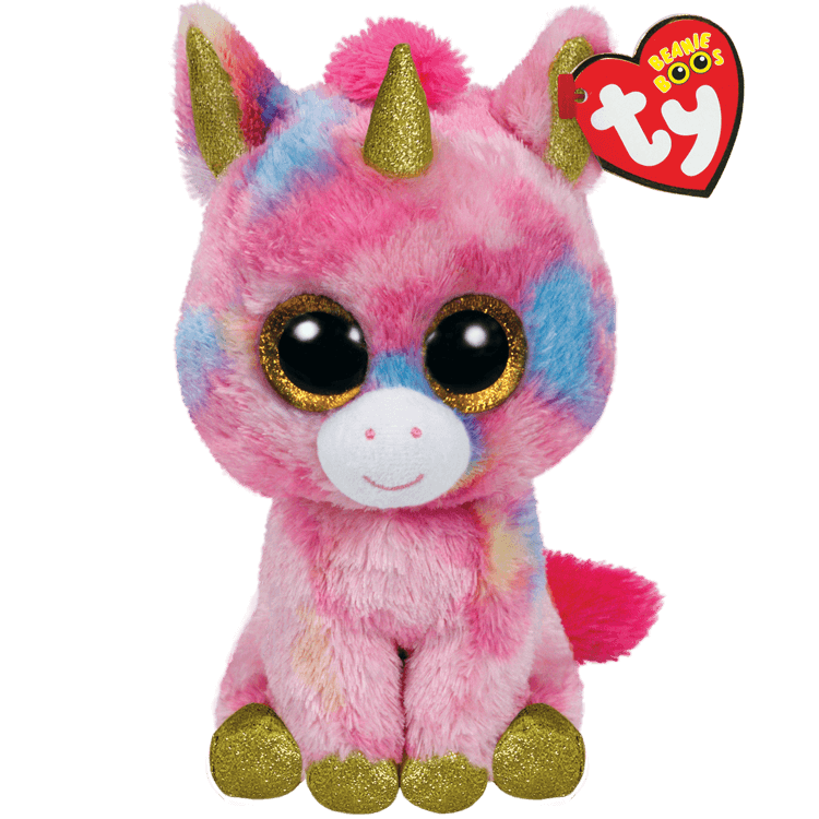 Ty - Beanie Boos - Fantasia - Multicolor Unicorn 15cm Small