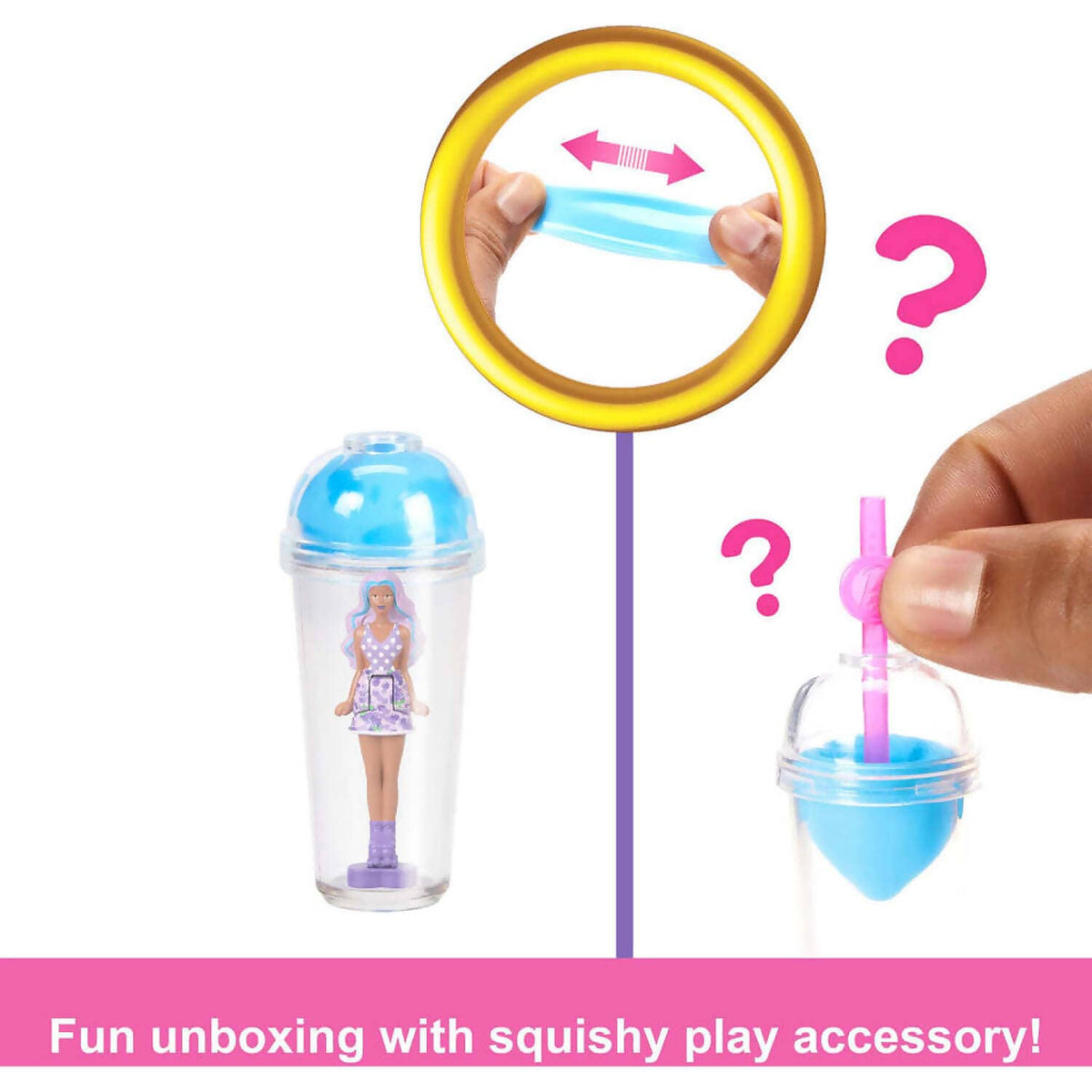 Barbie - Mini Barbieland Pop Reveal Assorted Colors Chosen At Random - Mattel