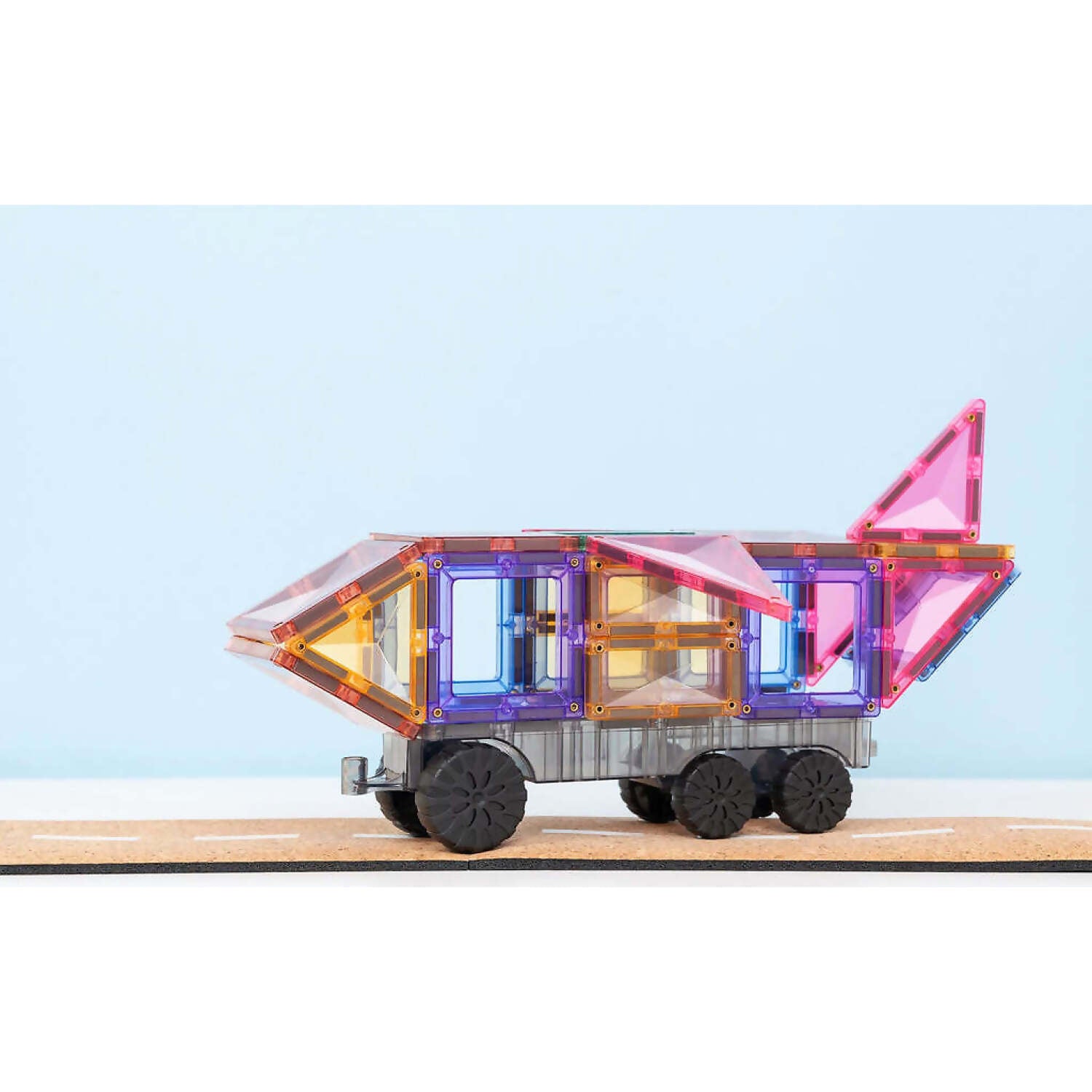 Connetix - Magnetic Tiles Pastel Transport Pack 50pc