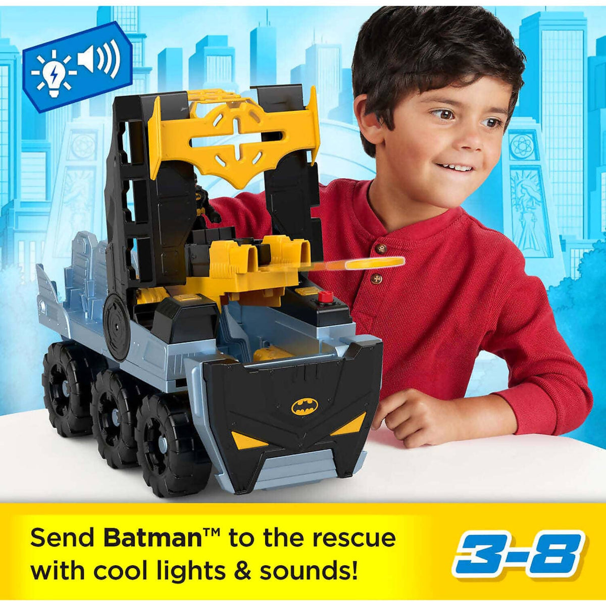 Fisher-Price - Imaginext Dc Super Friends Transforming Bat Tank - Mattel