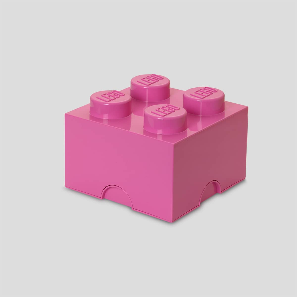 LEGO® Storage Brick 4 Bright Pink - Room Copenhagen