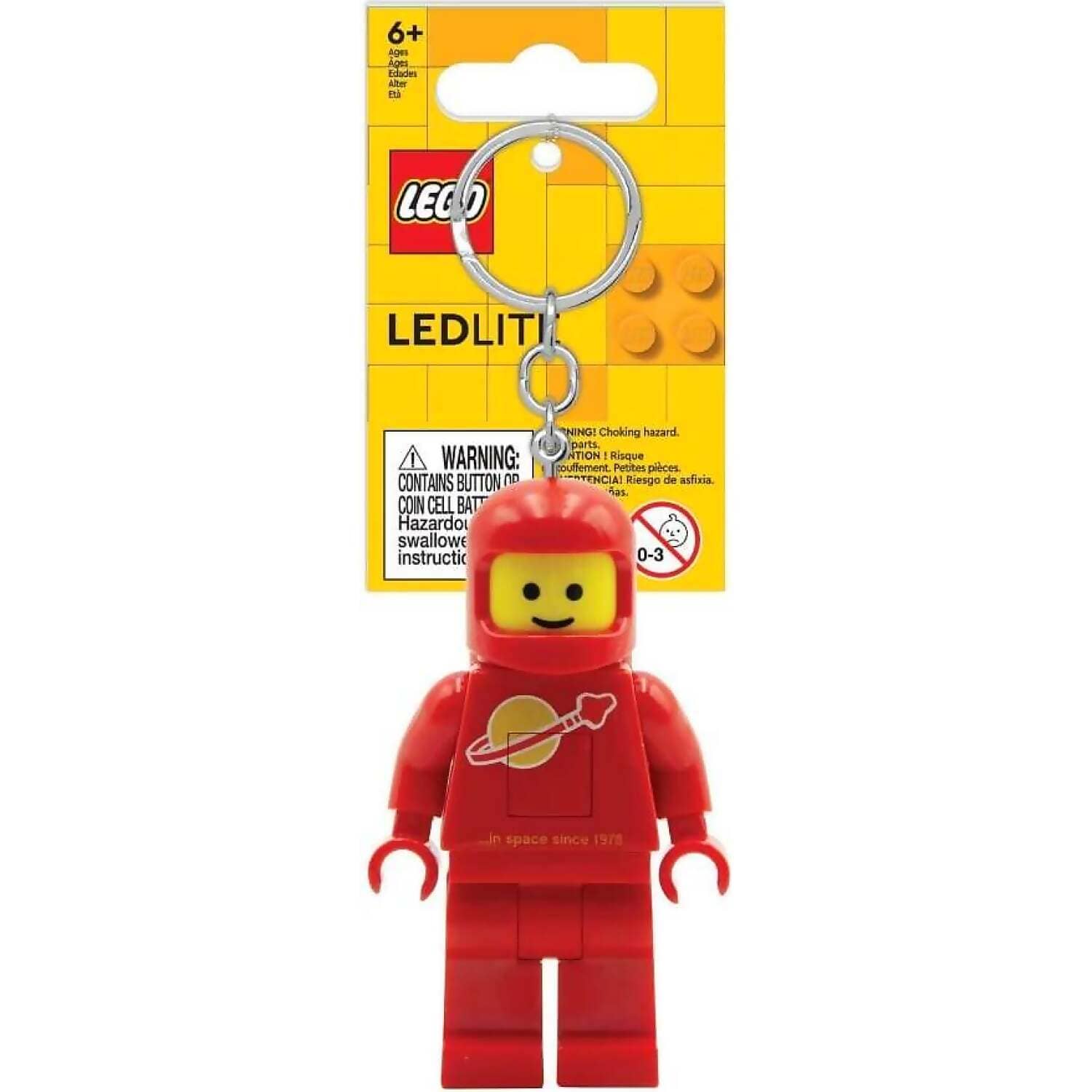 LEGO® Red Spaceman Minifigure LED Key Light