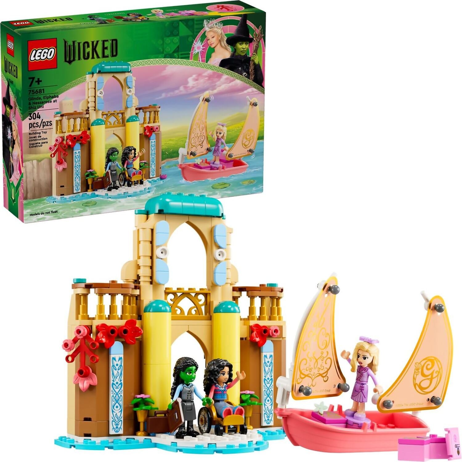 LEGO® 75681 Glinda Elphaba & Nessarose at Shiz University - Wicked