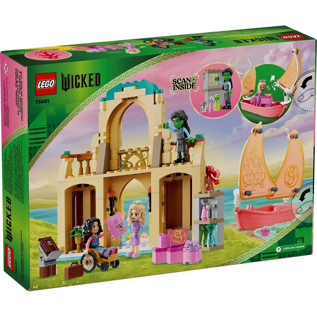 LEGO® 75681 Glinda Elphaba & Nessarose at Shiz University - Wicked