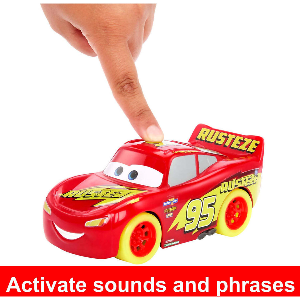 Disney Pixar - Cars Glow Racers Lightning Mcqueen & Jackson Storm