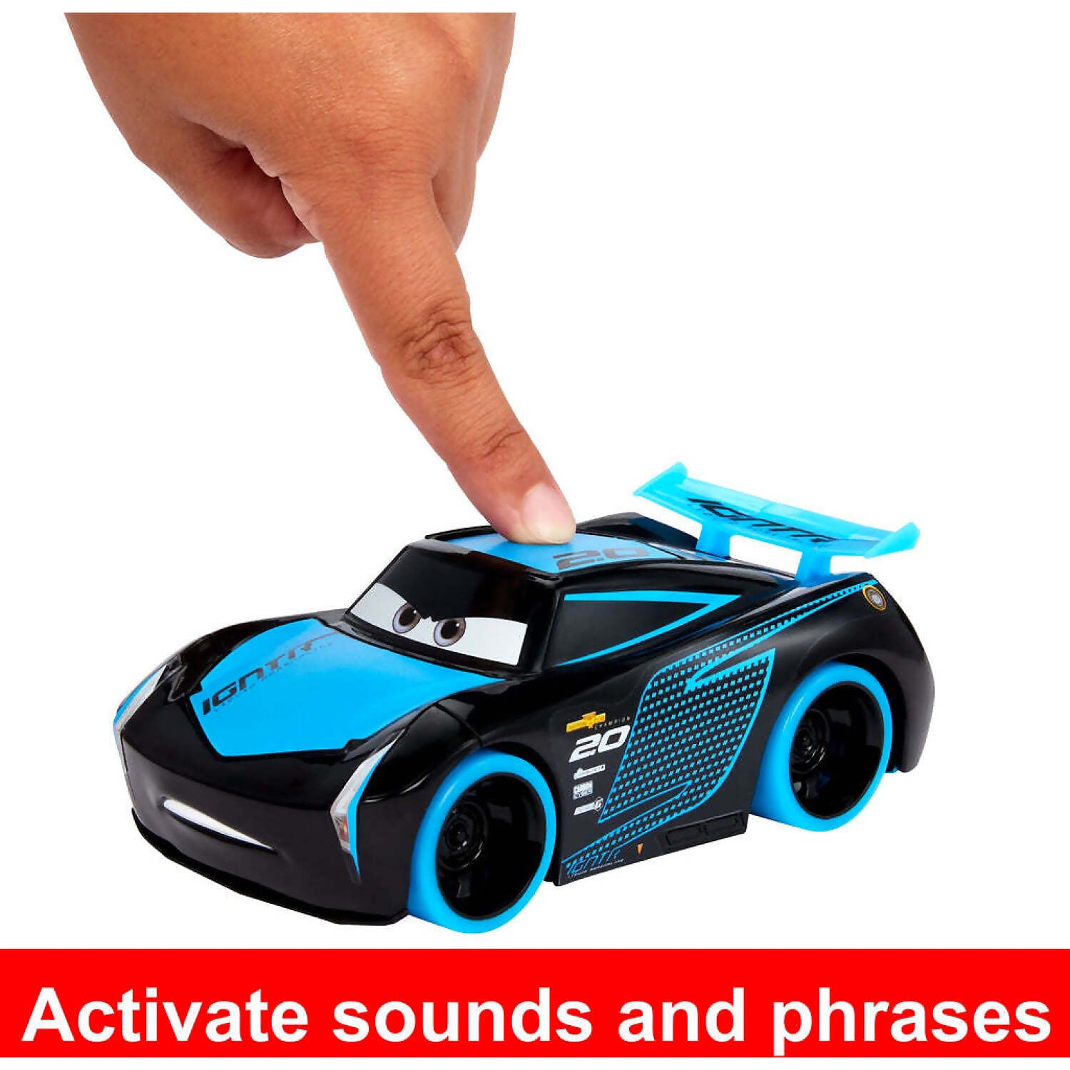 Disney Pixar - Cars Glow Racers Lightning Mcqueen & Jackson Storm