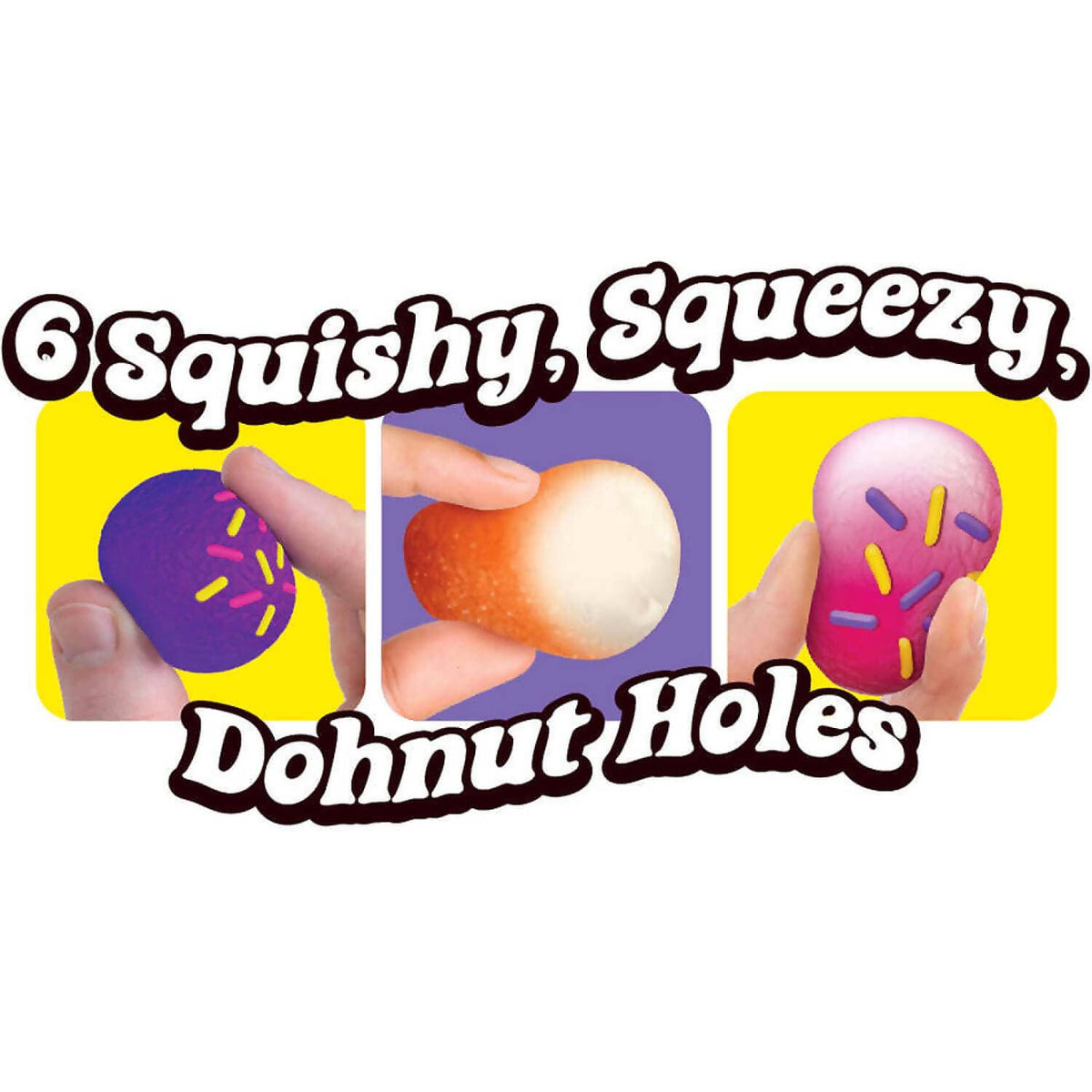 Schylling - NeeDoh Dohnut Holes 6 Pack