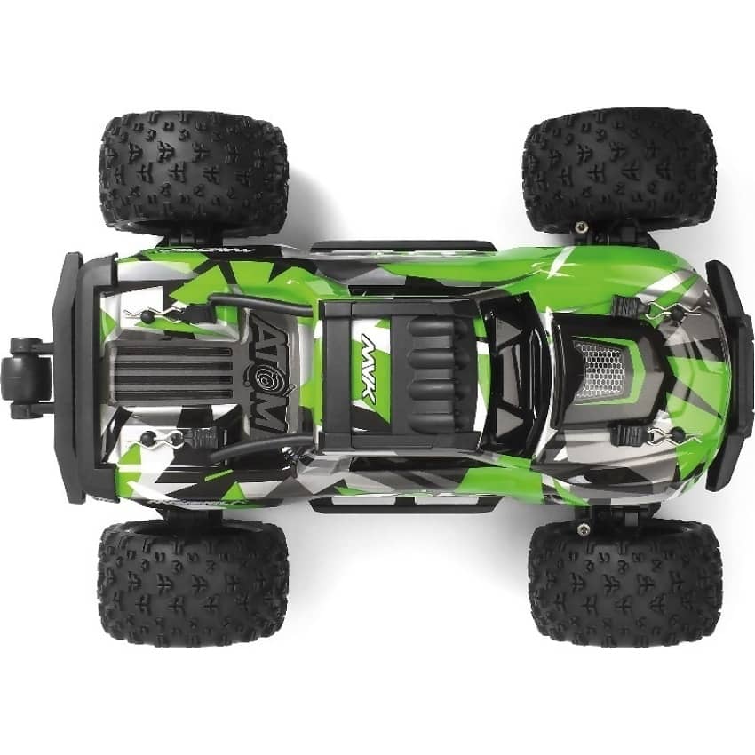 MAVERICK ATOM 1:18 RTR 4WD ELECTRIC RC MONSTER TRUCK GREEN MV150503