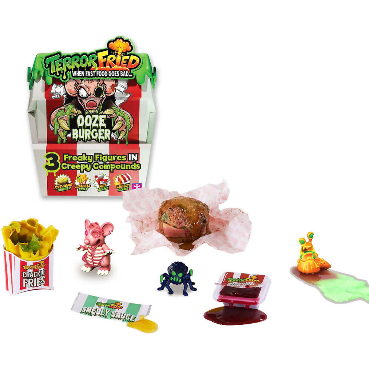 Terror Fried – Ooze Burger Surprise Collectible Pack