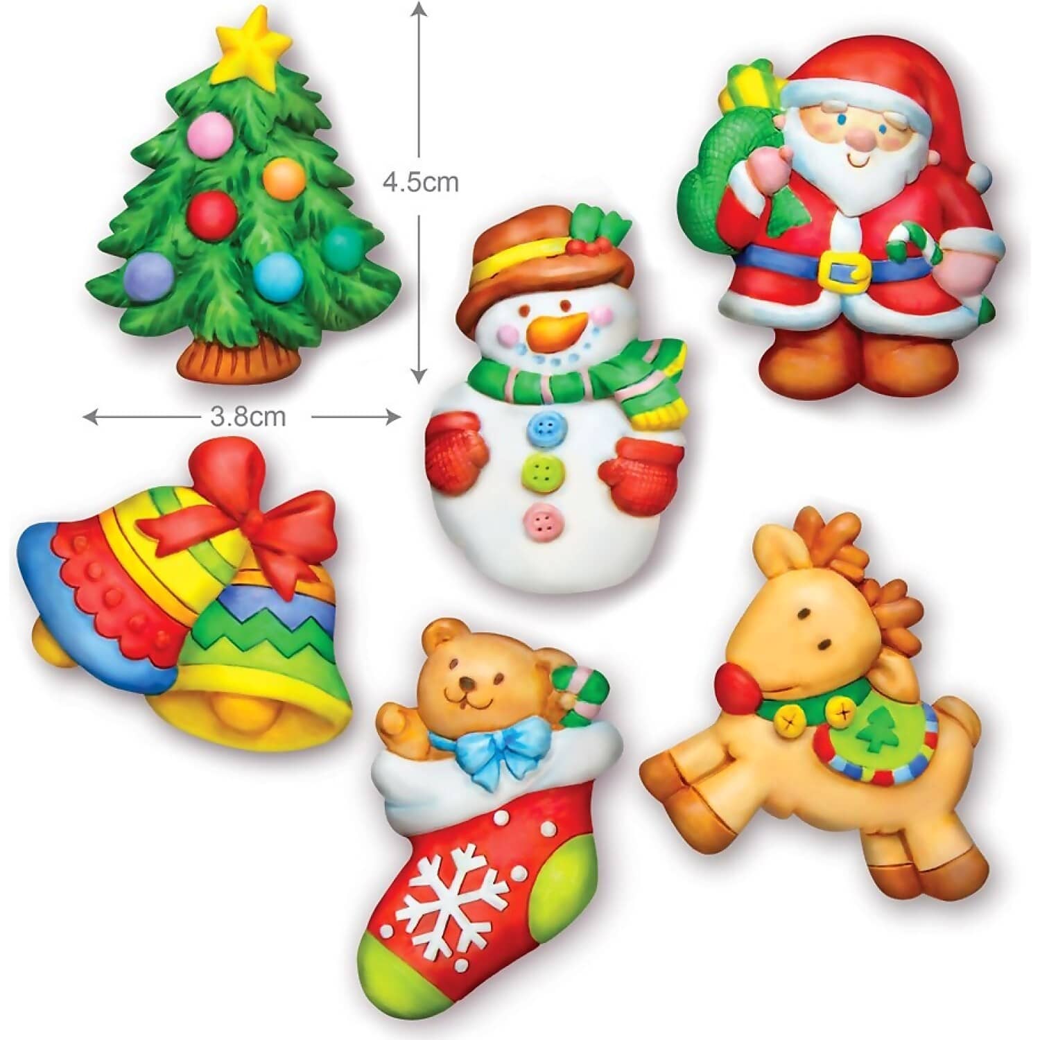 4M - Mould & Paint Christmas - Johnco