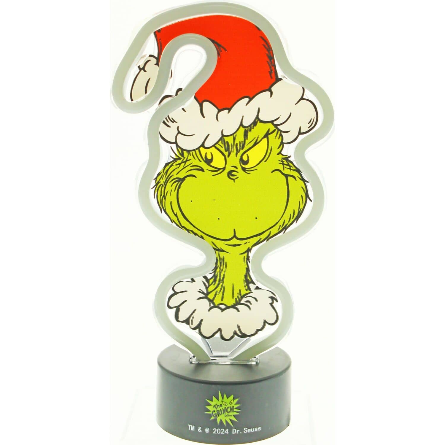 Cotton Candy - Xmas Dr. Seuss The Grinch Smile Usb Neon Led Stand
