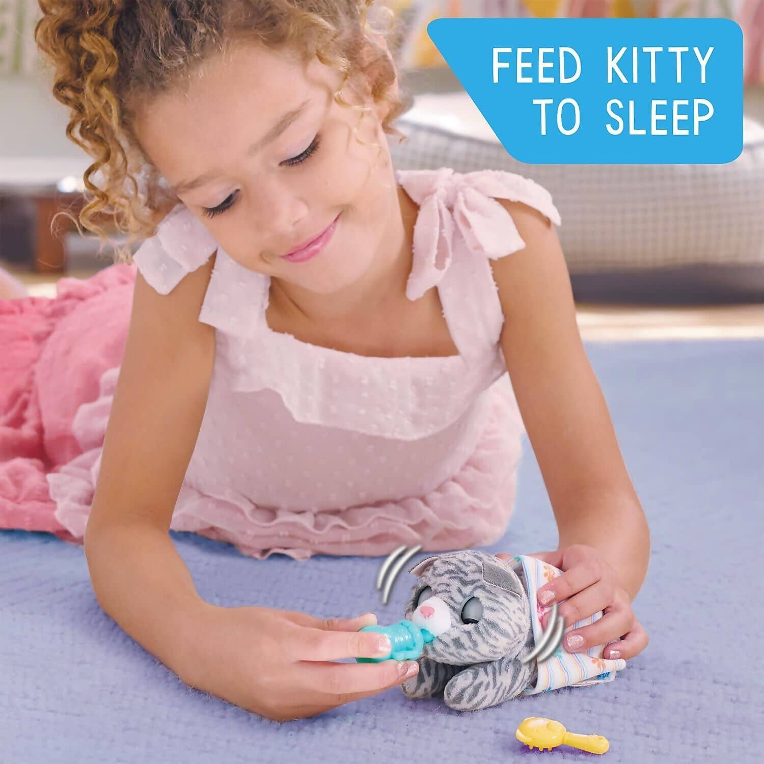 FurReal - Newborns Kitty Plush Interactive Plush