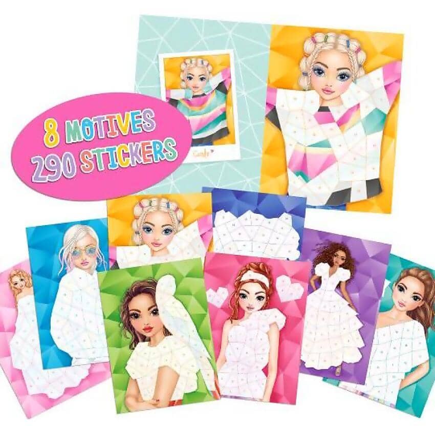 Topmodel - Number Sticker Fantasy Book