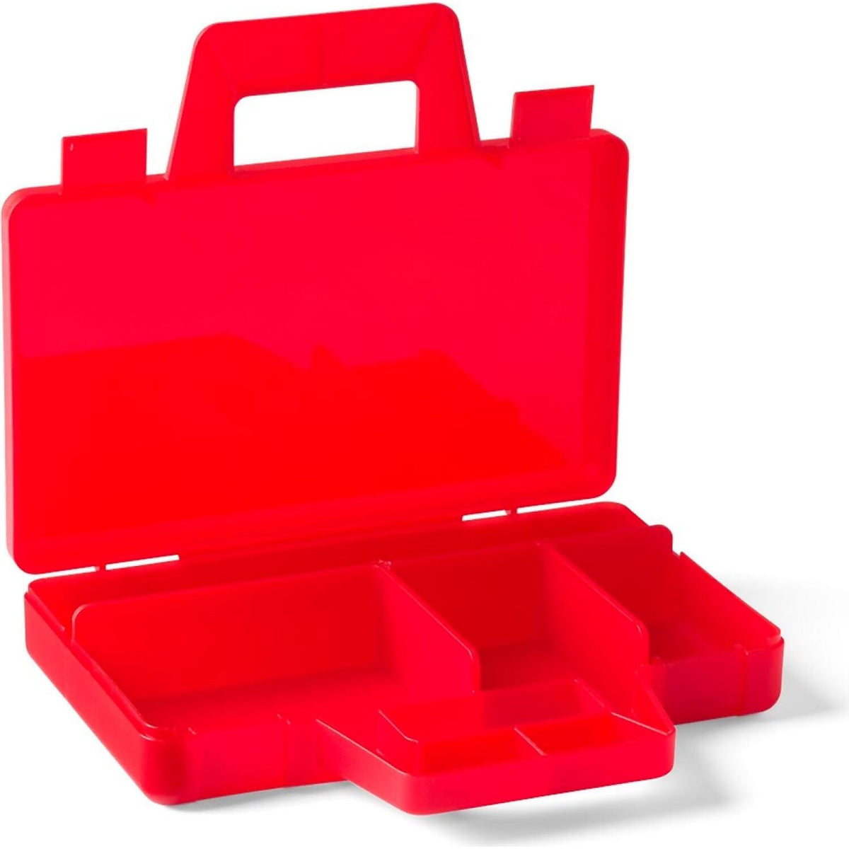 LEGO® Transparent Red Sorting Case To Go - Room Copenhagen