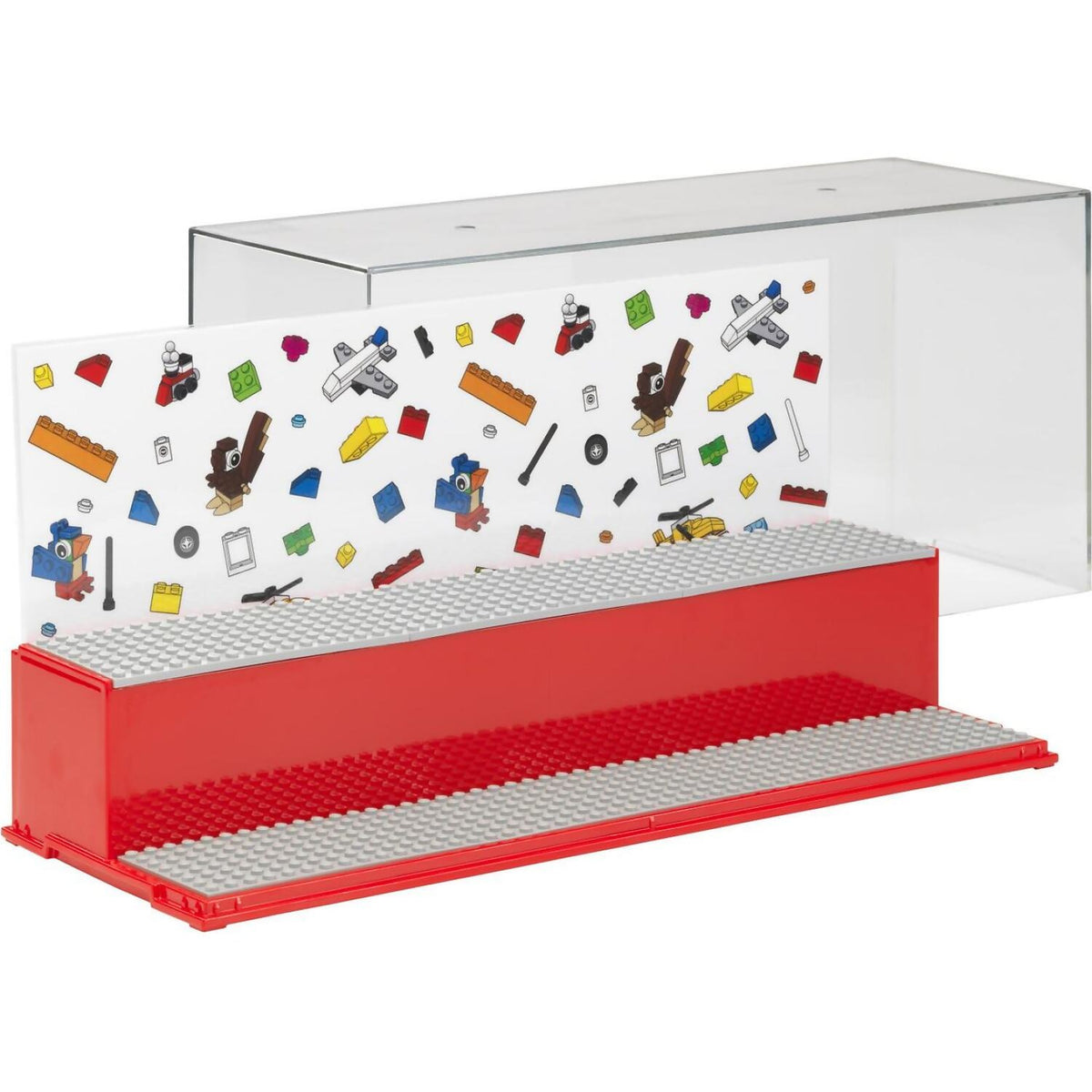 LEGO® Play and Display Case Red - Room Copenhagen