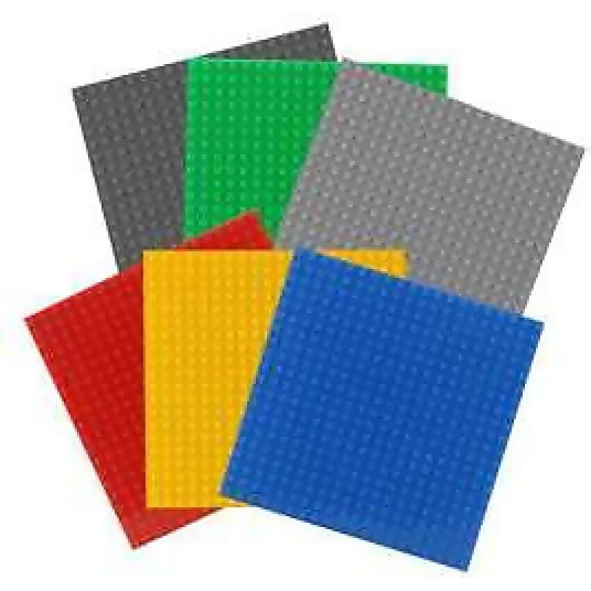 Baseplate Xxsmall 20 20 Stud (16x16cm) Dark Grey Generic Brand Base Plate