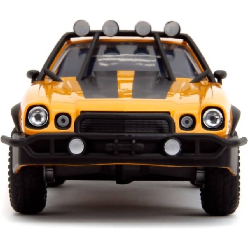 JADA TOYS - TRANSFORMERS: RISE OF THE BEASTS 1977 CHEVROLET CAMARO BUMBLEBEE 1:24 SCALE DIECAST VEHICLE SET