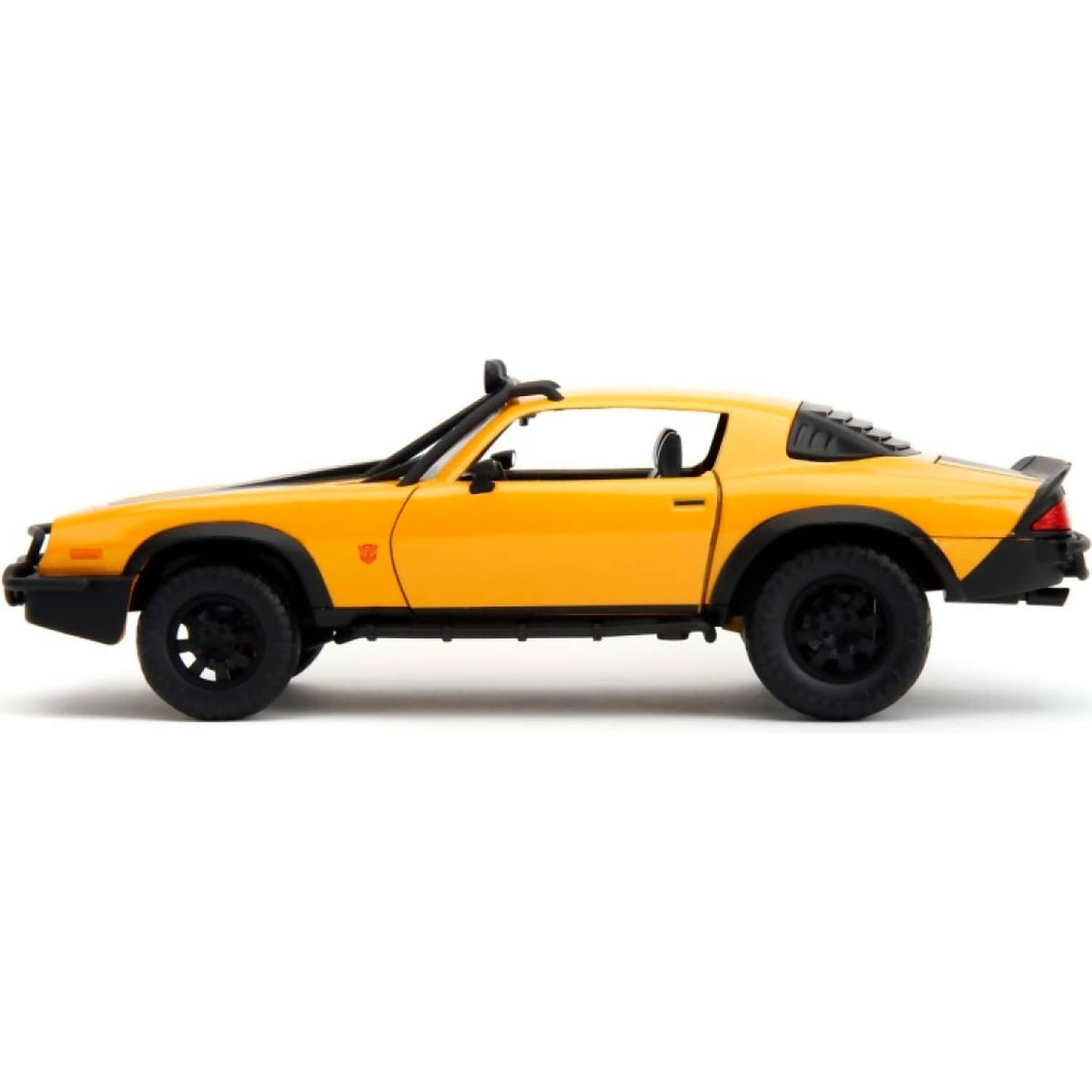 JADA TOYS - TRANSFORMERS: RISE OF THE BEASTS 1977 CHEVROLET CAMARO BUMBLEBEE 1:24 SCALE DIECAST VEHICLE SET