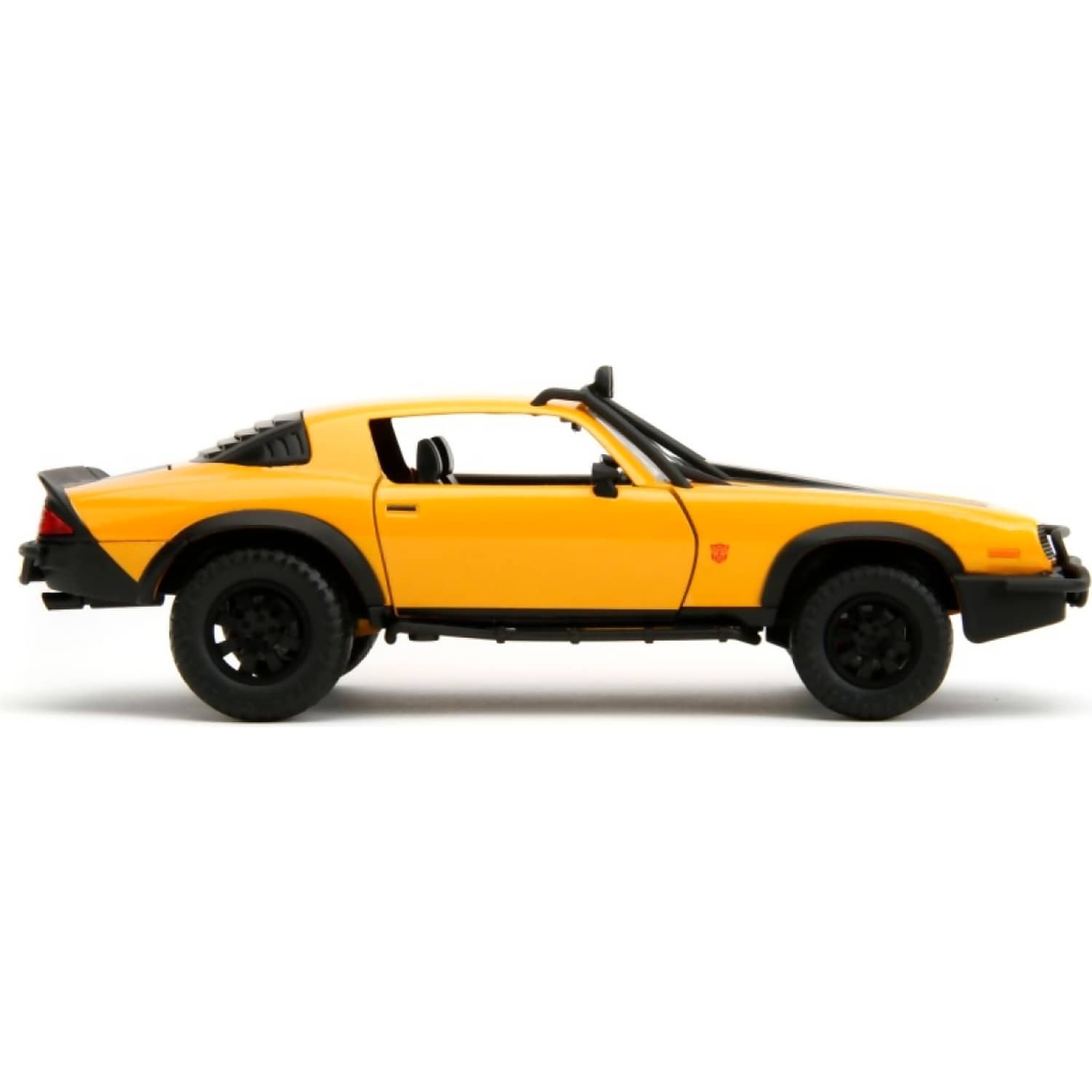 JADA TOYS - TRANSFORMERS: RISE OF THE BEASTS 1977 CHEVROLET CAMARO BUMBLEBEE 1:24 SCALE DIECAST VEHICLE SET
