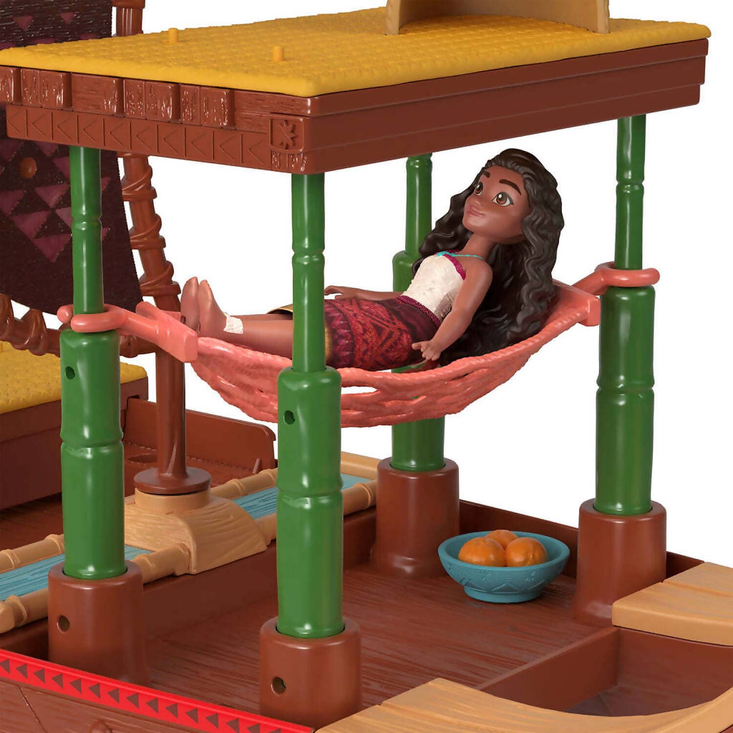 Disney - Moana 2 - Moana's Adventure Canoe Playset - Mattel