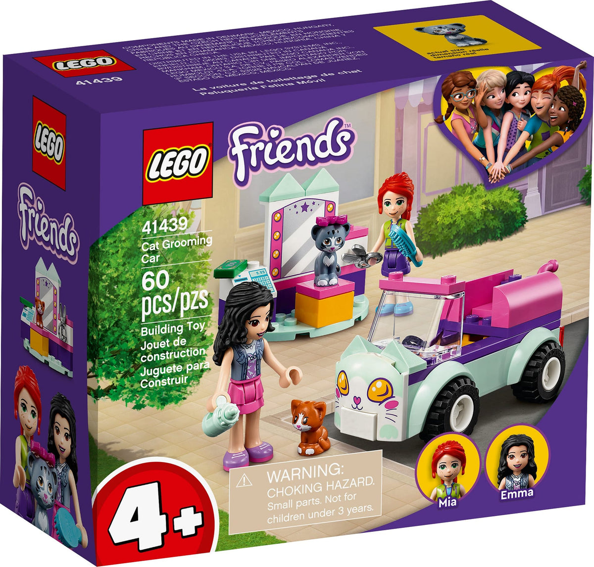 LEGO® 41439 Cat Grooming Car - Friends 4+