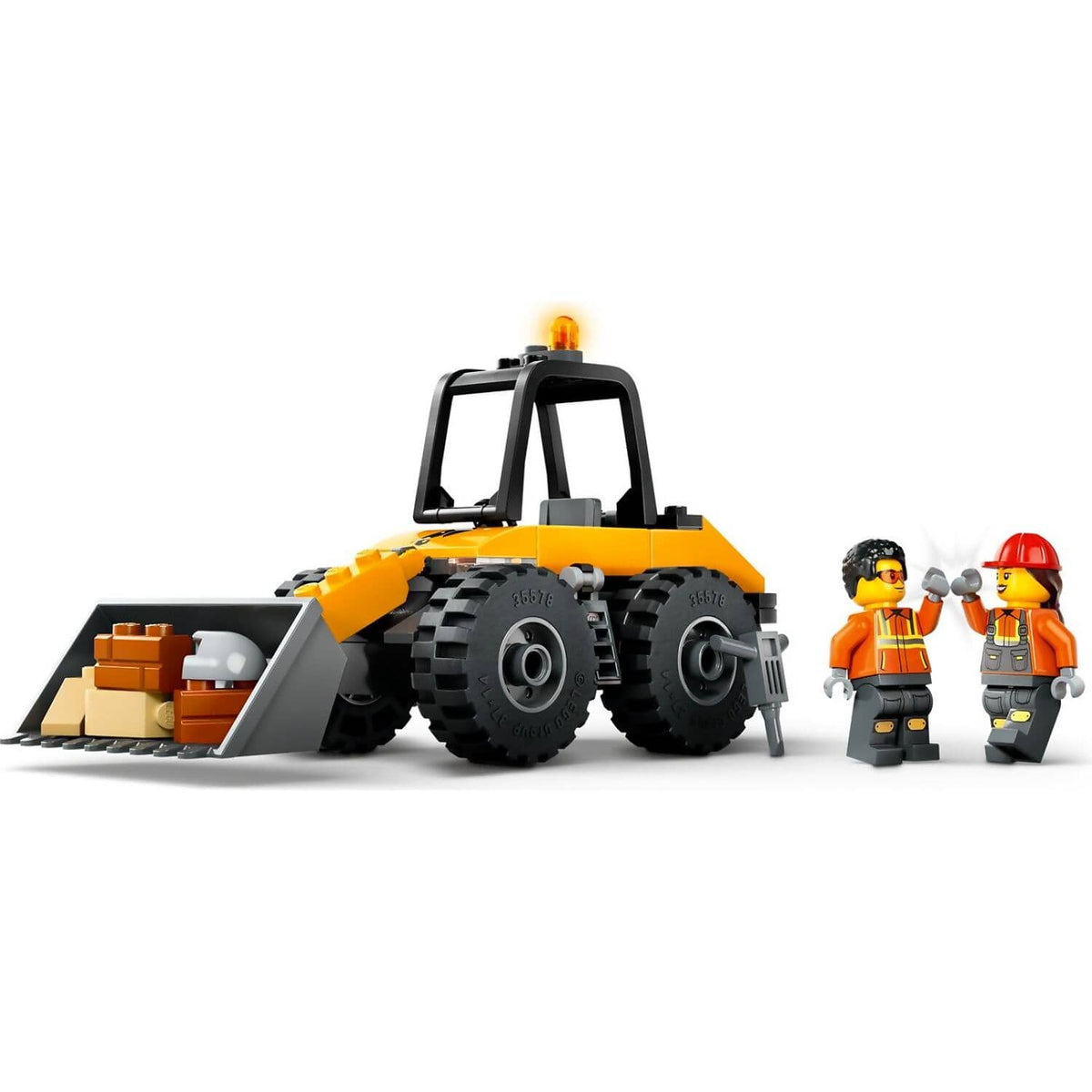 LEGO® 60450 Yellow Construction Wheel Loader - City 4+