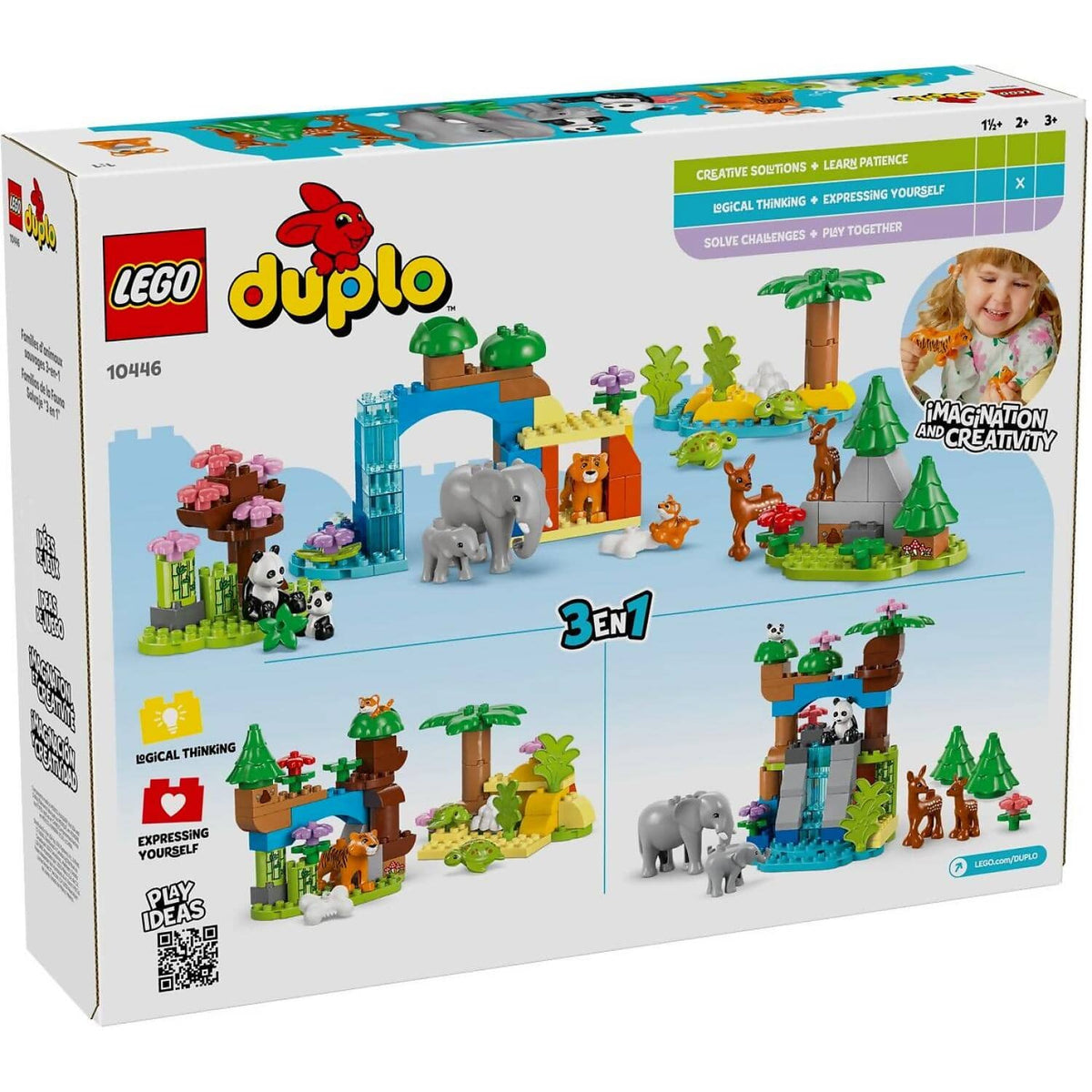 LEGO® 10446 3in1 Wild Animal Families -  DUPLO®