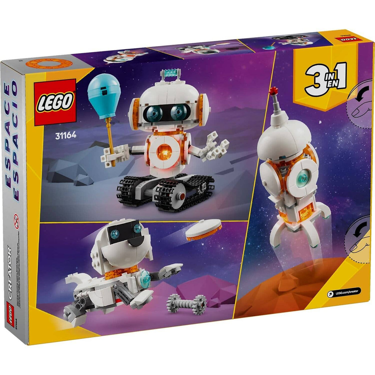 LEGO® 31164 Space Robot - LEGO® Creator 3-in-1