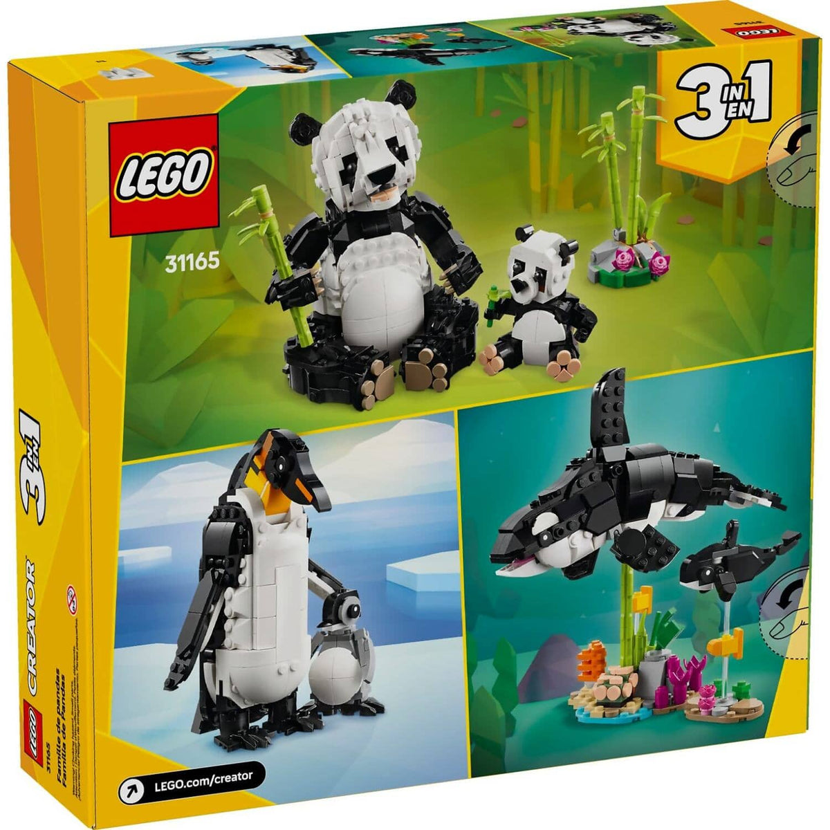 LEGO® 31165 Wild Animals: Panda Family - LEGO® Creator 3-in-1